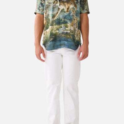 CAMILLA Short Sleeve Oversized Shirt Animals - Image 1