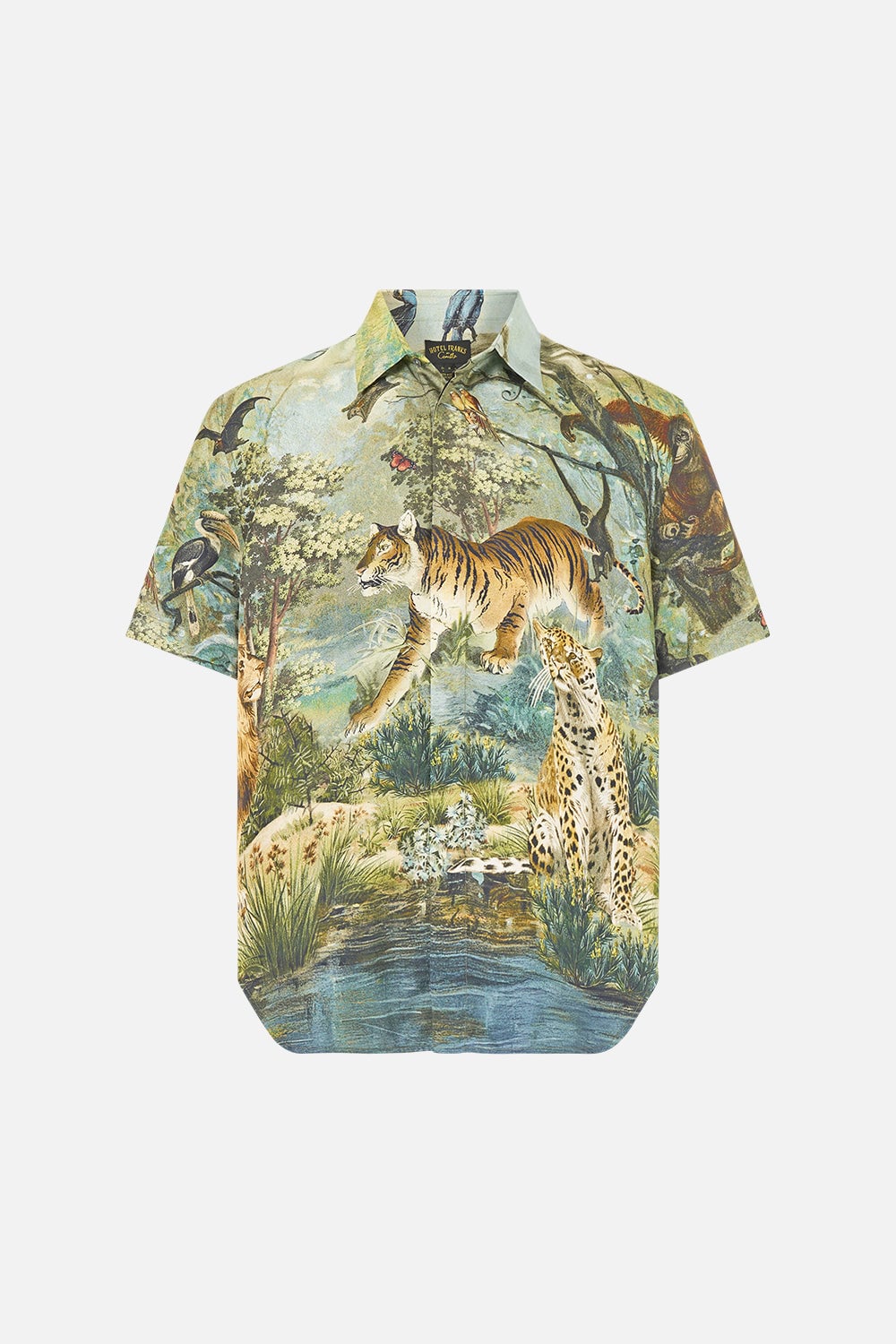 MNCAM131026140621530_3 CAMILLA Short Sleeve Oversized Shirt Animals - Image 3