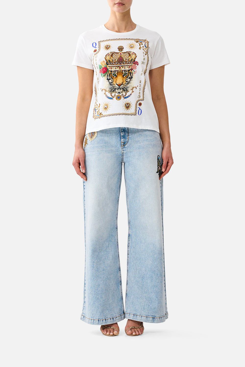 CAMILLA Short Sleeve Easy Tee Verses - Image 1