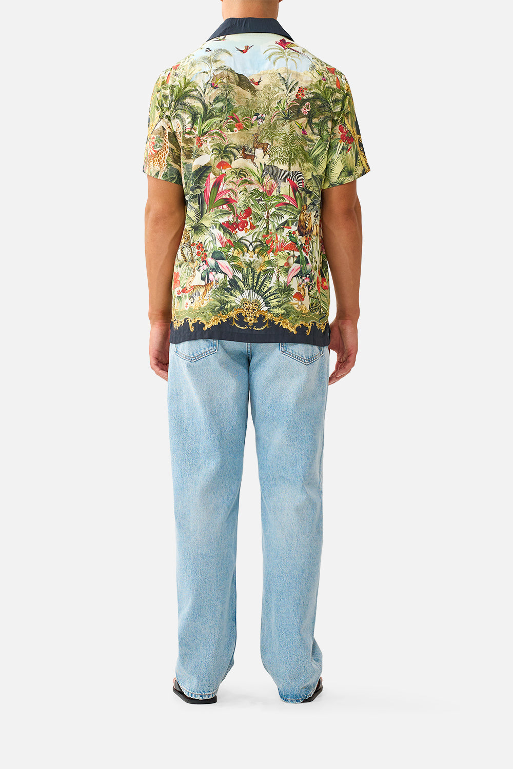 CAMILLA Short Sleeve Camp Collared Shirt Wanderlust Empire - Image 2