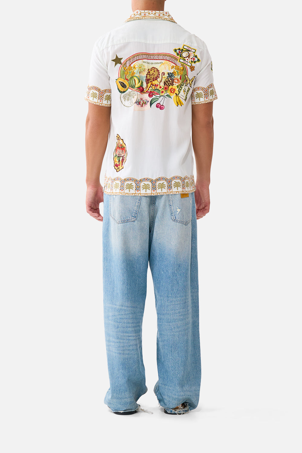 MNCAM131026140621537_2 CAMILLA Short Sleeve Camp Collared Shirt VA VA Vintage - Image 2