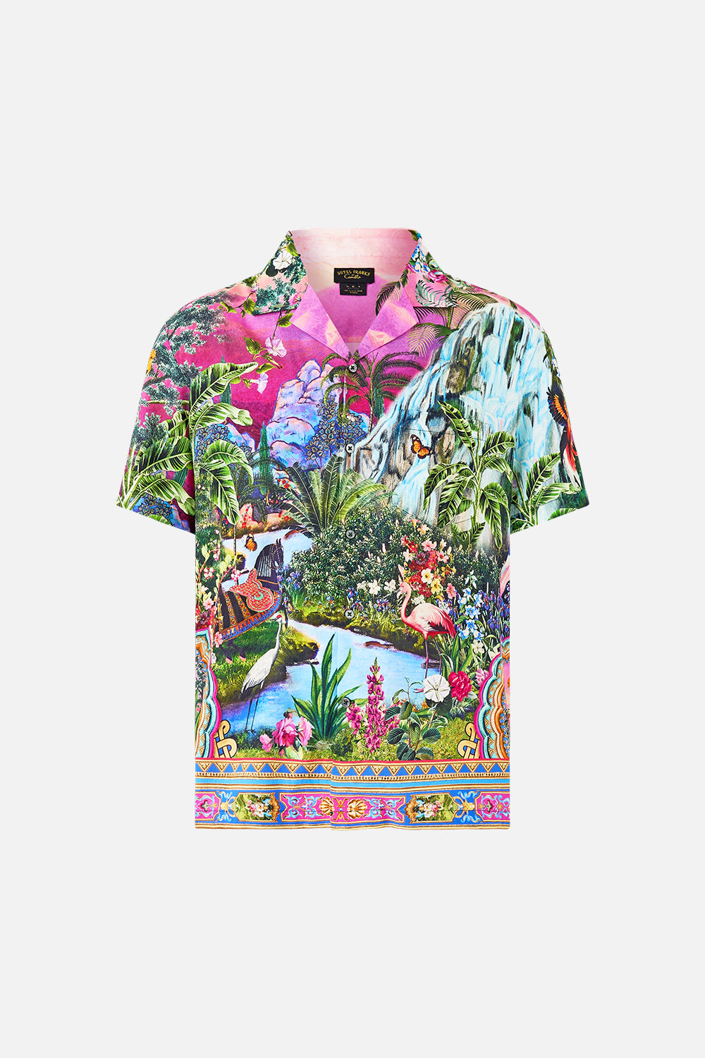 MNCAM131026140621538_3 CAMILLA Short Sleeve Camp Collared Shirt Turkish Delight - Image 3