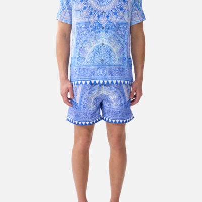 CAMILLA Short Sleeve Camp Collared Shirt the Bosphorous - Image 1