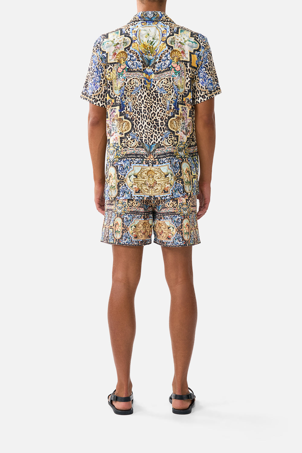 MNCAM131026140621546_2 CAMILLA Short Sleeve Camp Collared Shirt Sevillian Style - Image 2