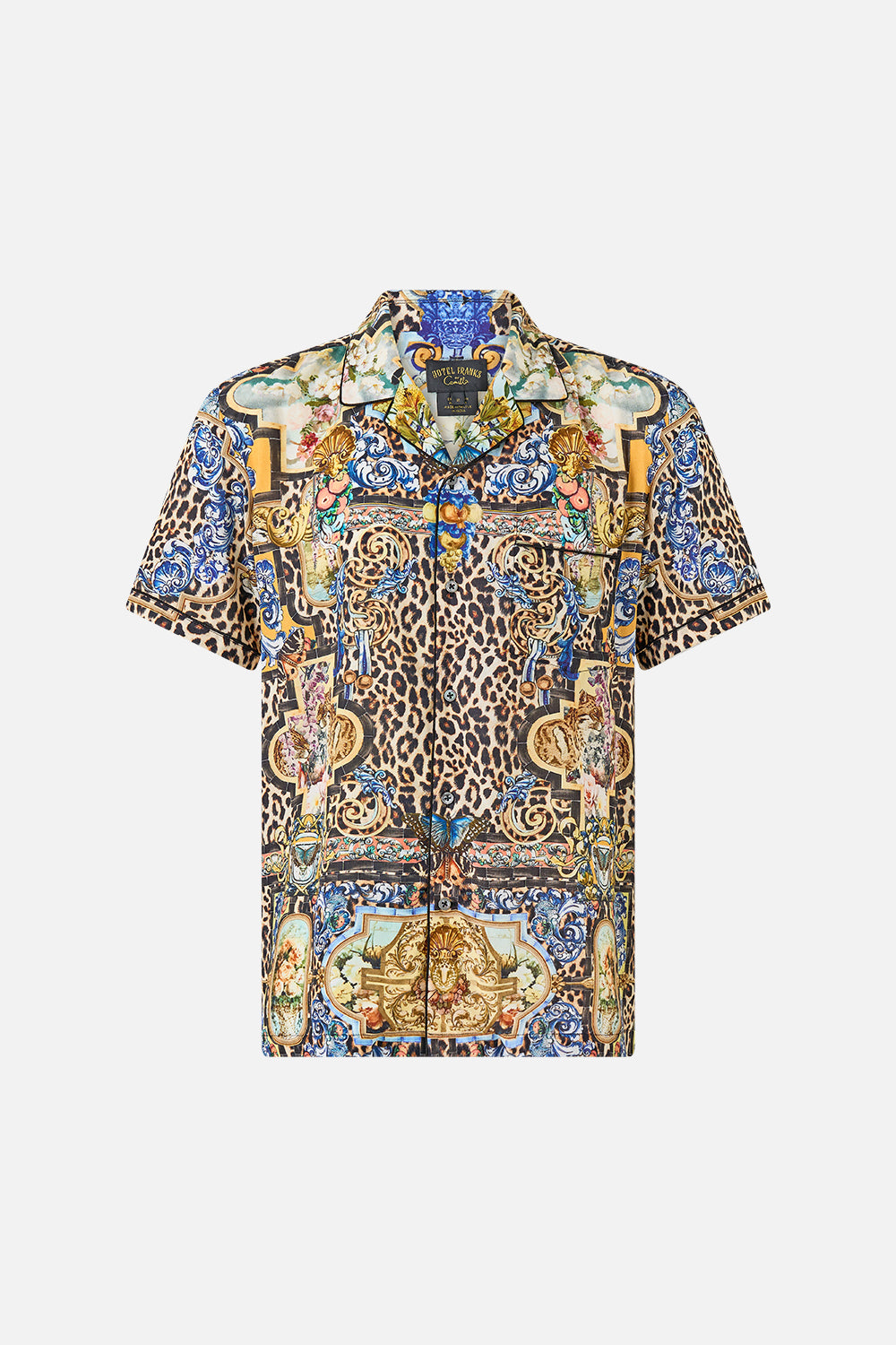MNCAM131026140621546_3 CAMILLA Short Sleeve Camp Collared Shirt Sevillian Style - Image 3