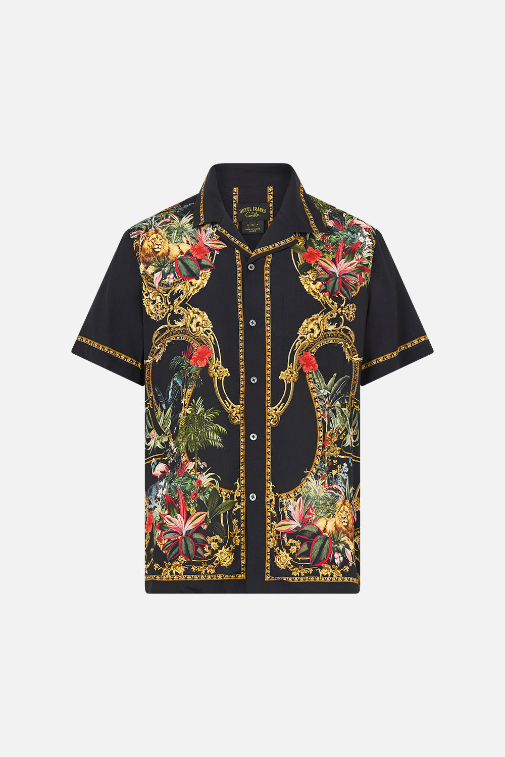 MNCAM131026140621547_3 CAMILLA Short Sleeve Camp Collared Shirt Palace Zoology - Image 3