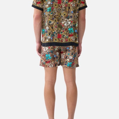 CAMILLA Short Sleeve Camp Collared Shirt Nazar Nirvana - Image 2