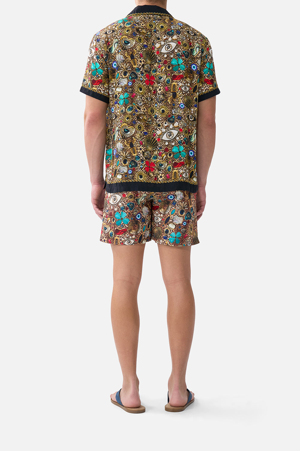 MNCAM131026140621548_2 CAMILLA Short Sleeve Camp Collared Shirt Nazar Nirvana - Image 2