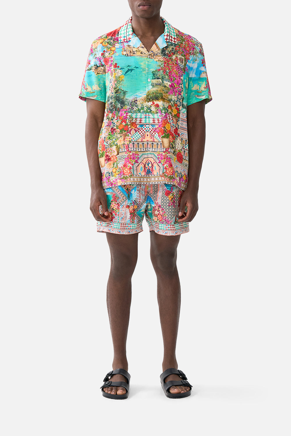CAMILLA Short Sleeve Camp Collared Shirt Meet ME - Image 1