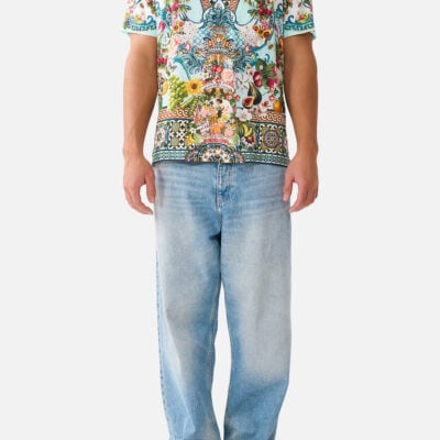 CAMILLA Short Sleeve Camp Collared Shirt Magic OF the Mercado - Image 1