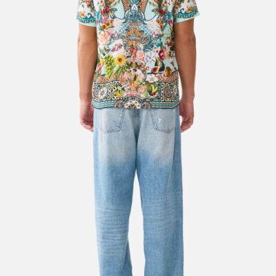 CAMILLA Short Sleeve Camp Collared Shirt Magic OF the Mercado - Image 2