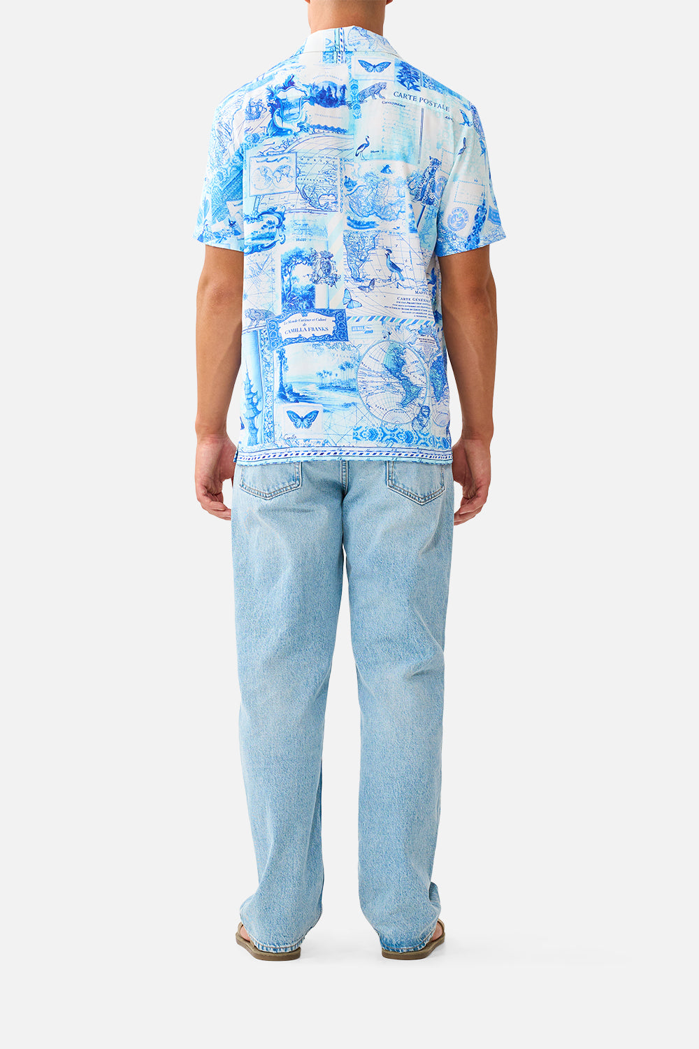 MNCAM131026140621554_2 CAMILLA Short Sleeve Camp Collared Shirt Journal DE Voyage - Image 2