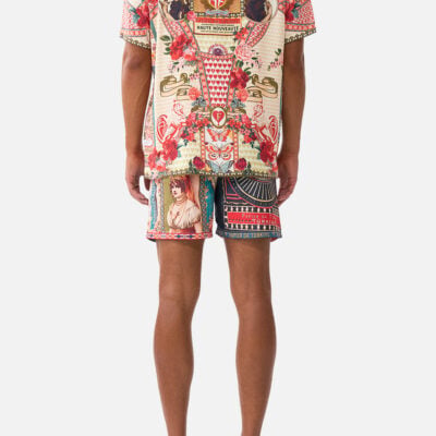 CAMILLA Short Sleeve Camp Collared Shirt High Class Hookah - Image 2