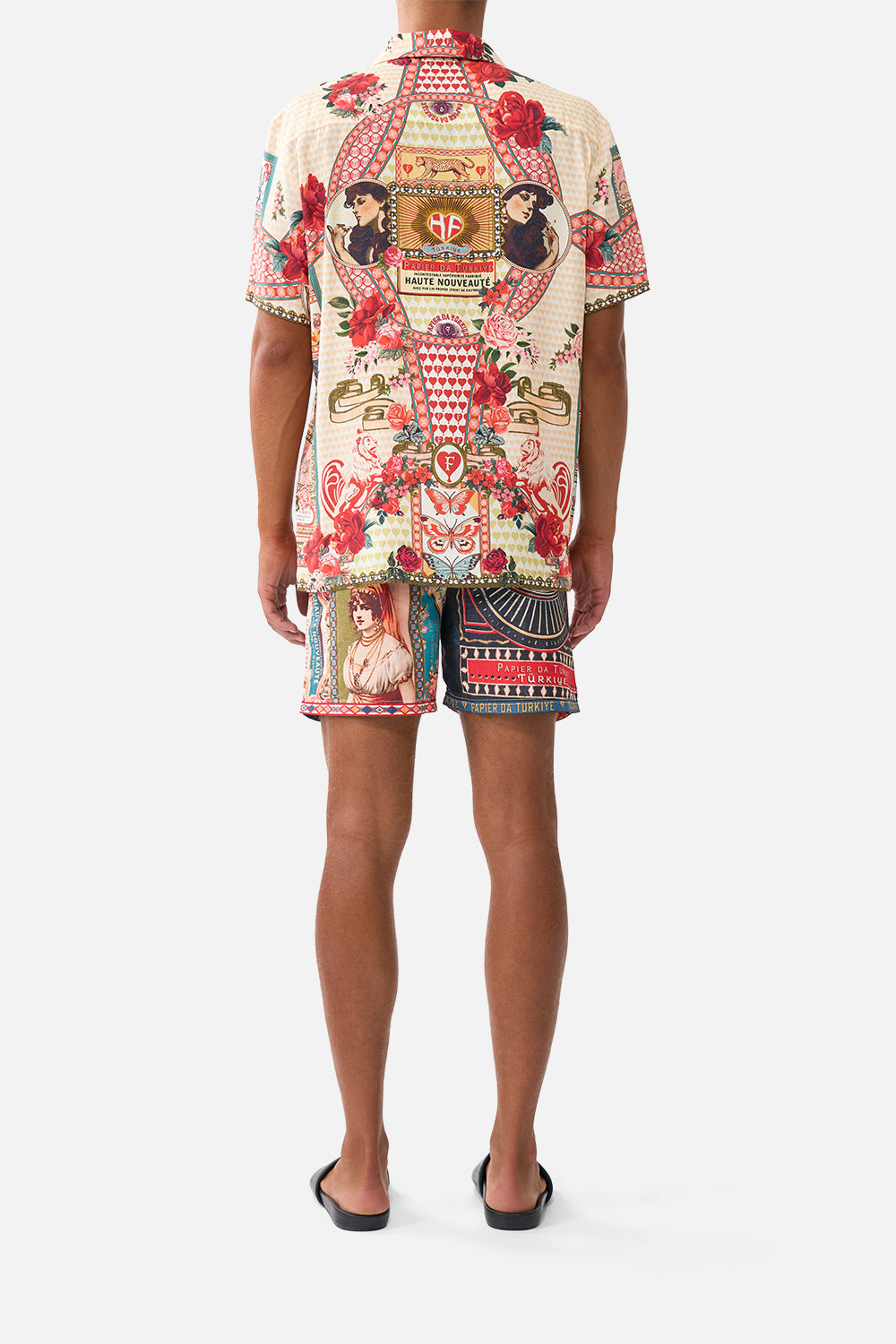MNCAM131026140621555_2 CAMILLA Short Sleeve Camp Collared Shirt High Class Hookah - Image 2