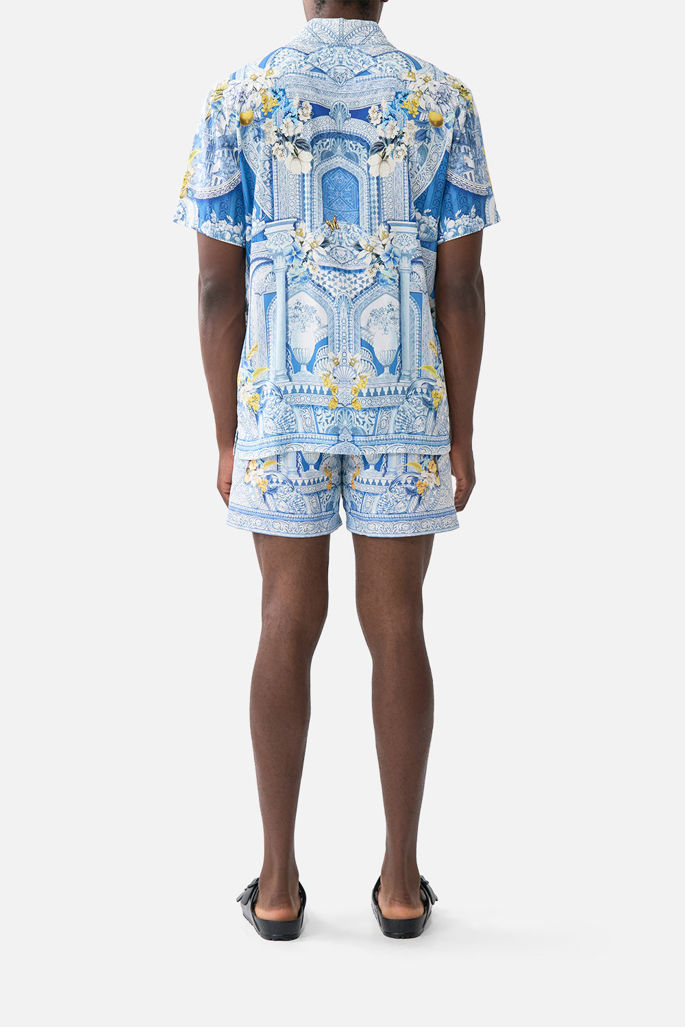 MNCAM131026140621558_2 CAMILLA Short Sleeve Camp Collared Shirt DE Nada Granada - Image 2