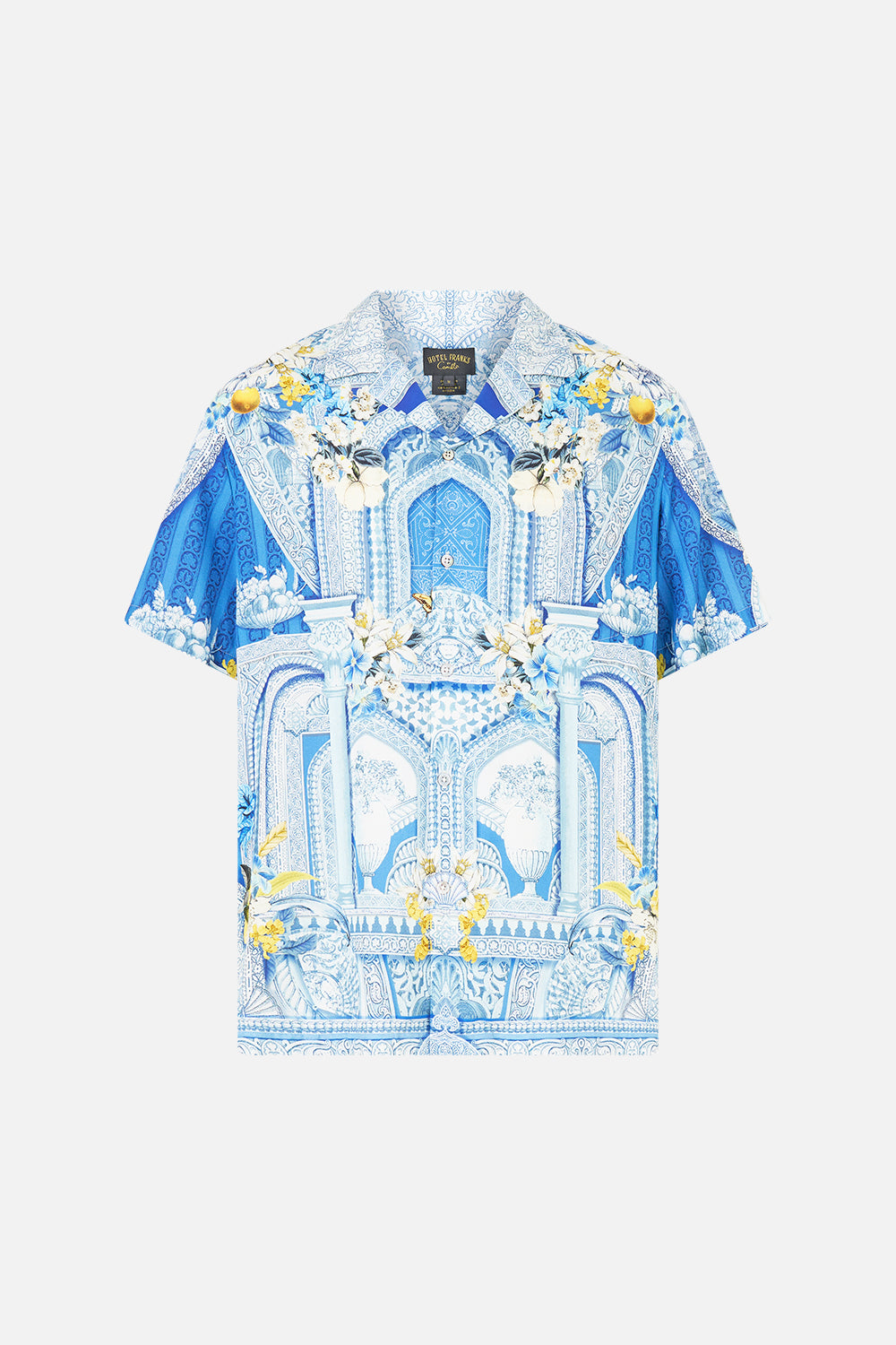MNCAM131026140621558_3 CAMILLA Short Sleeve Camp Collared Shirt DE Nada Granada - Image 3