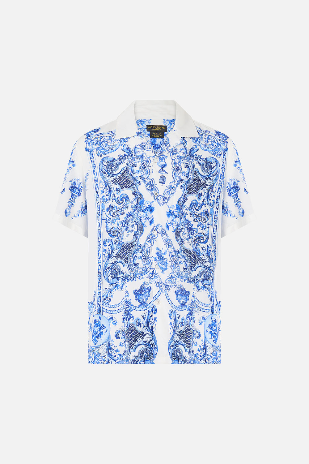 MNCAM131026140621561_3 CAMILLA Short Sleeve Camp Collared Shirt Ceramic Panoramic - Image 3