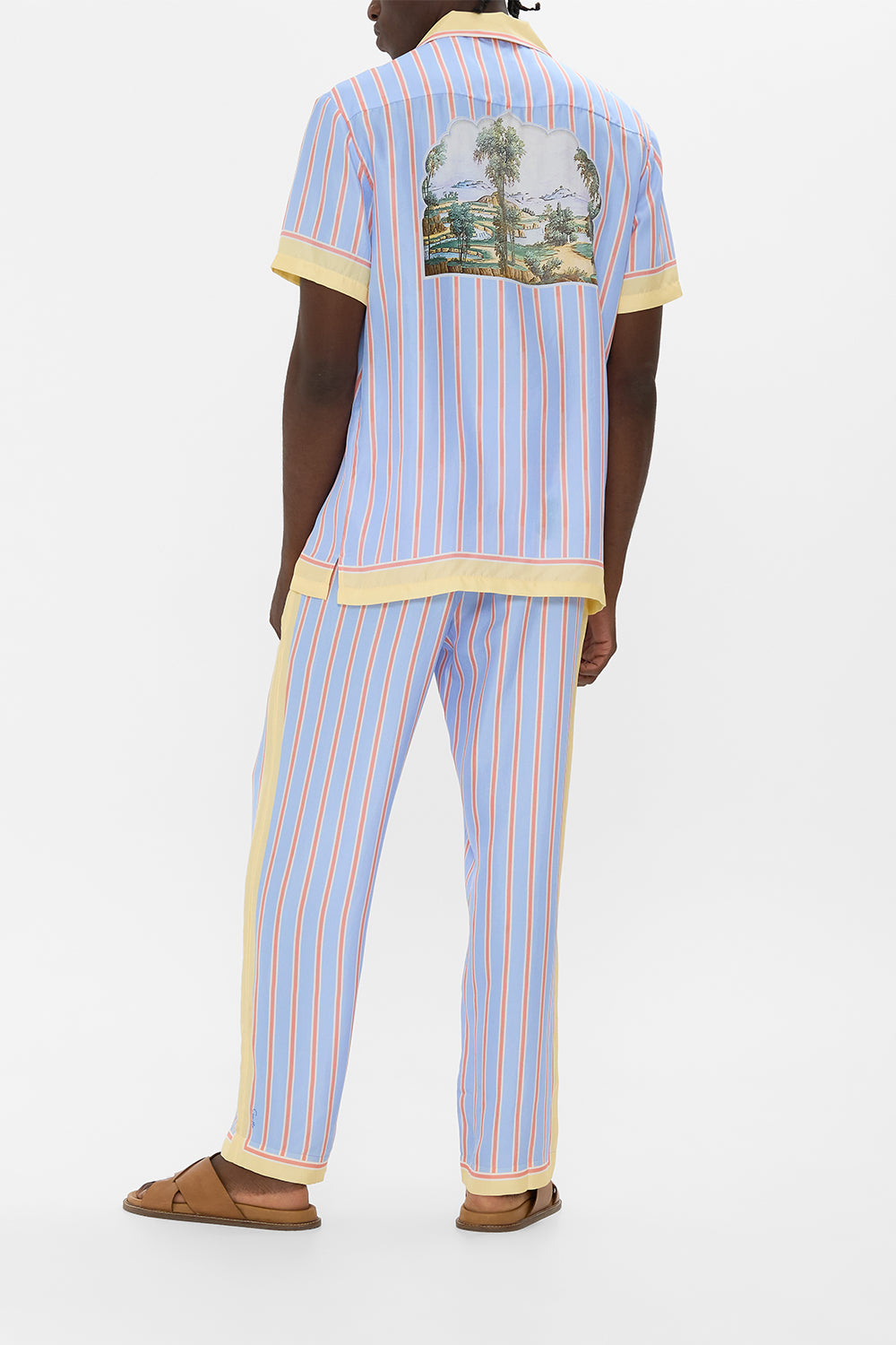 MNCAM131026140621562_2 CAMILLA Short Sleeve Camp Collared Shirt Botanical Ballads - Image 2