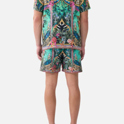 CAMILLA Short Sleeve Camp Collared Shirt Animal Alchemy - Image 2