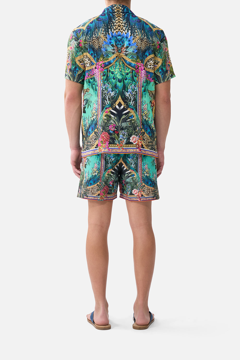MNCAM131026140621564_2 CAMILLA Short Sleeve Camp Collared Shirt Animal Alchemy - Image 2
