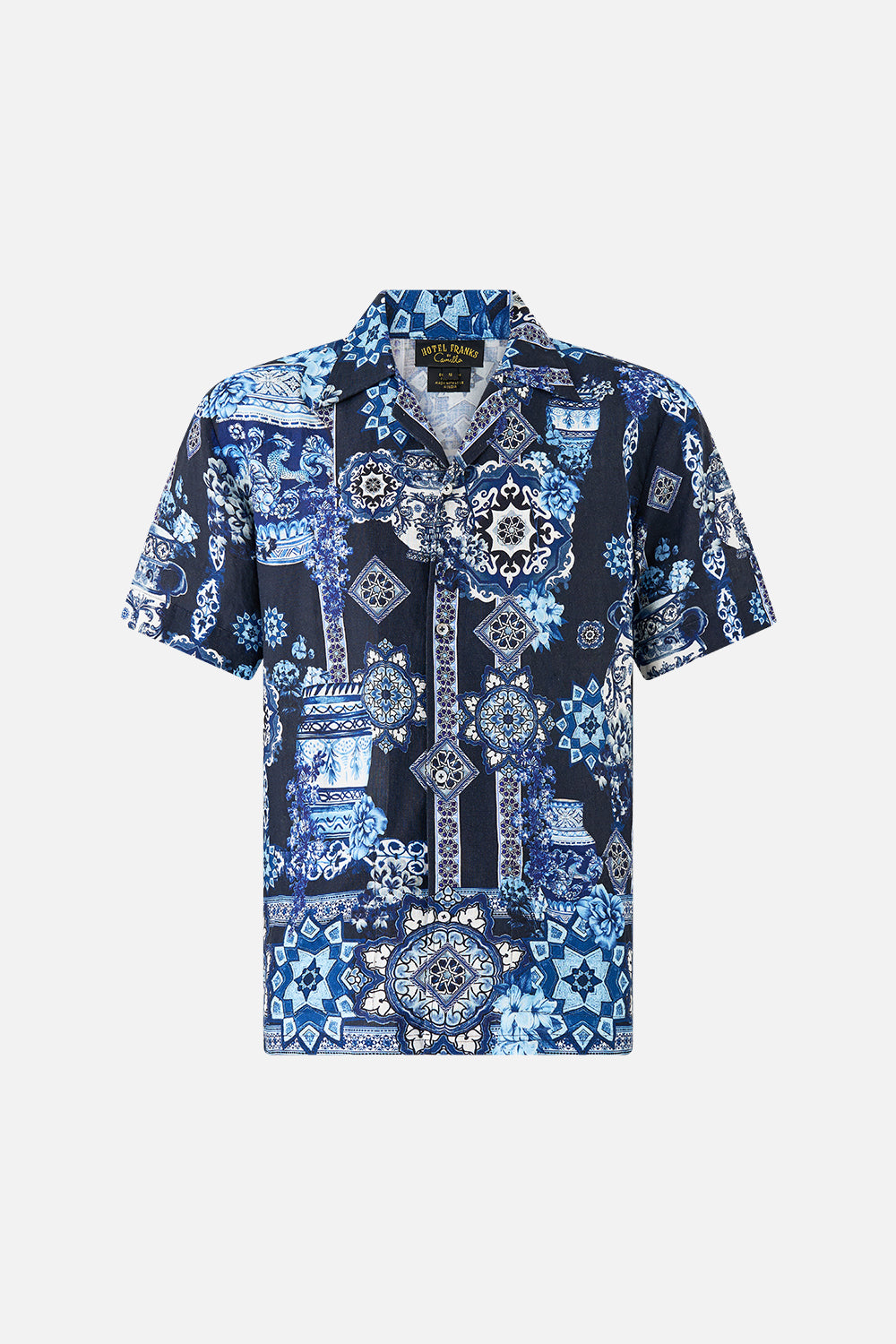 MNCAM131026140621574_3 CAMILLA Short Sleeve Cabana Shirt A Tiled Wonderland - Image 3