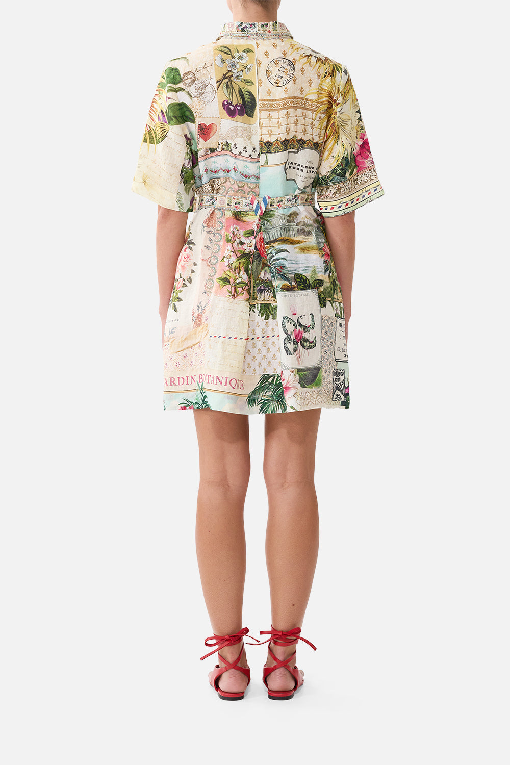 MNCAM131026140621576_2 CAMILLA Short Shirt Dress LA Belle Botanique - Image 2