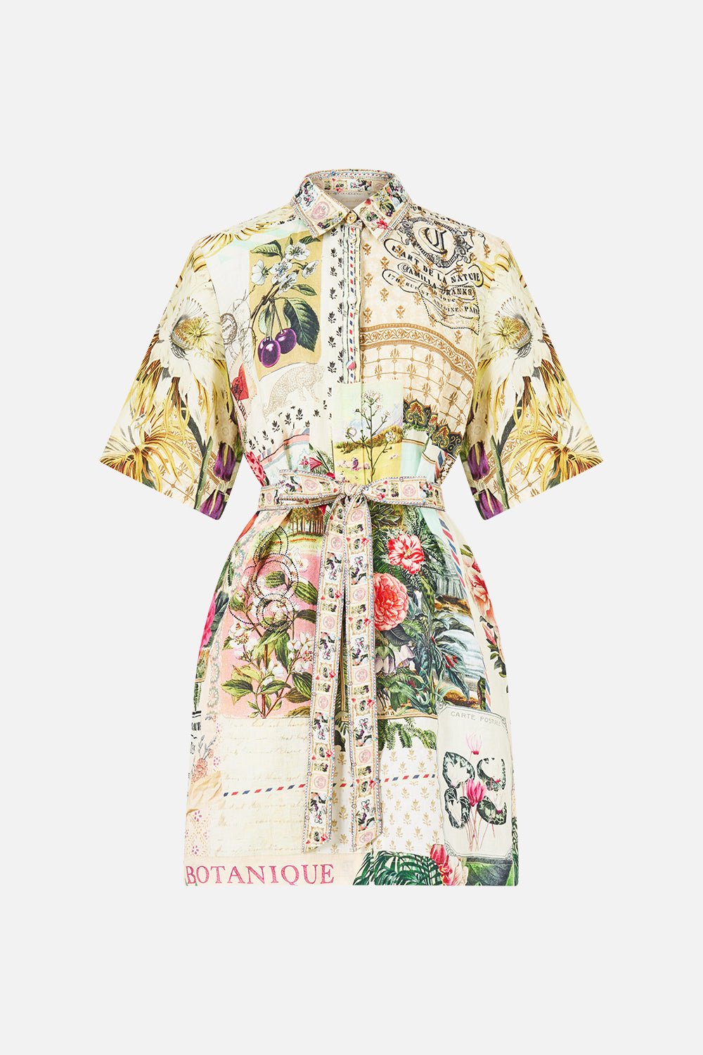 MNCAM131026140621576_3 CAMILLA Short Shirt Dress LA Belle Botanique - Image 3