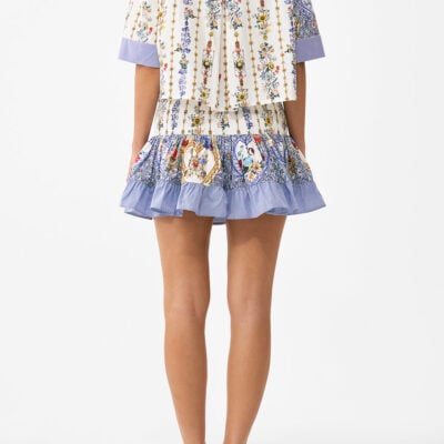 CAMILLA Short Shirred Skirt the Pottery Parlour - Image 2