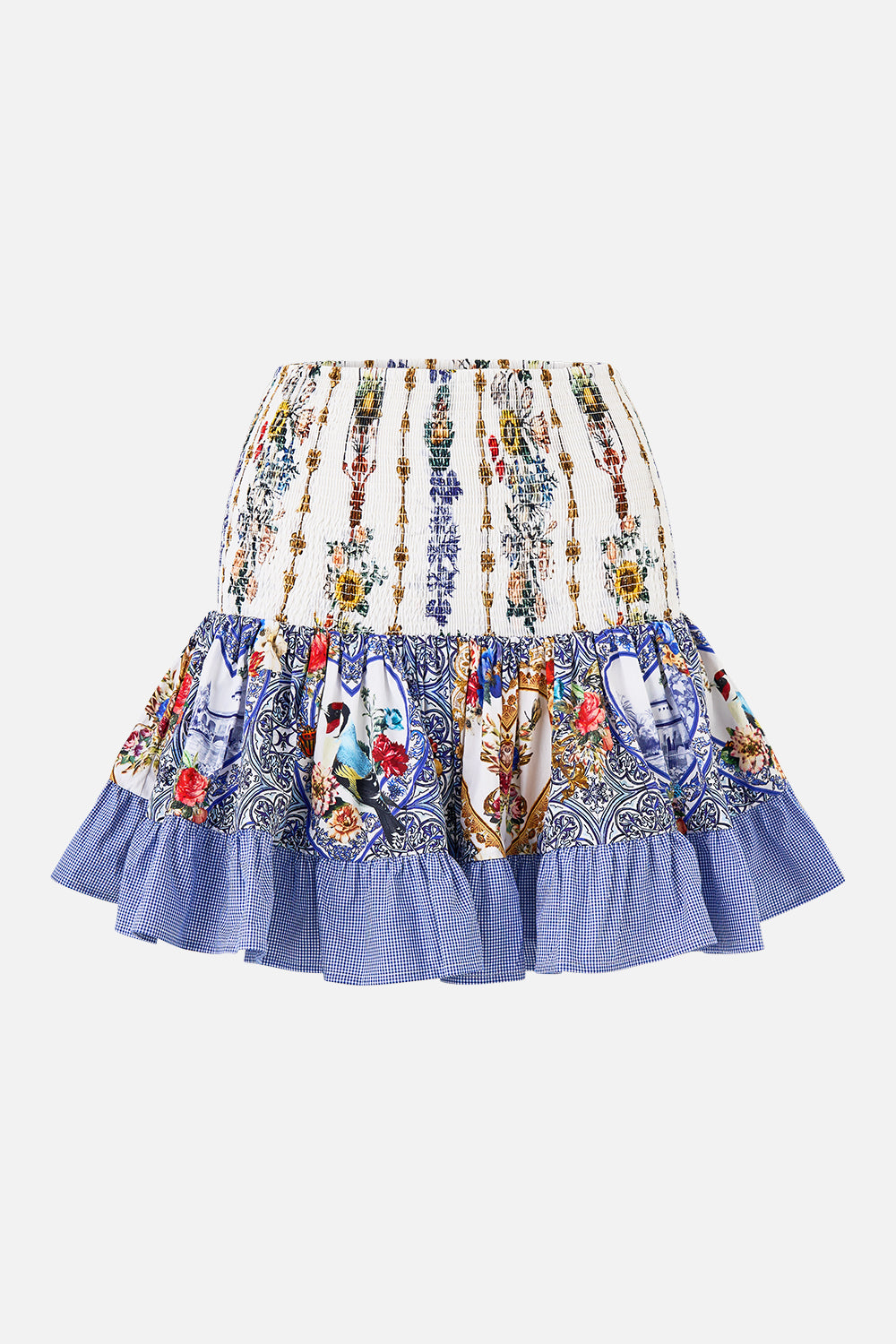 MNCAM131026140621577_3 CAMILLA Short Shirred Skirt the Pottery Parlour - Image 3