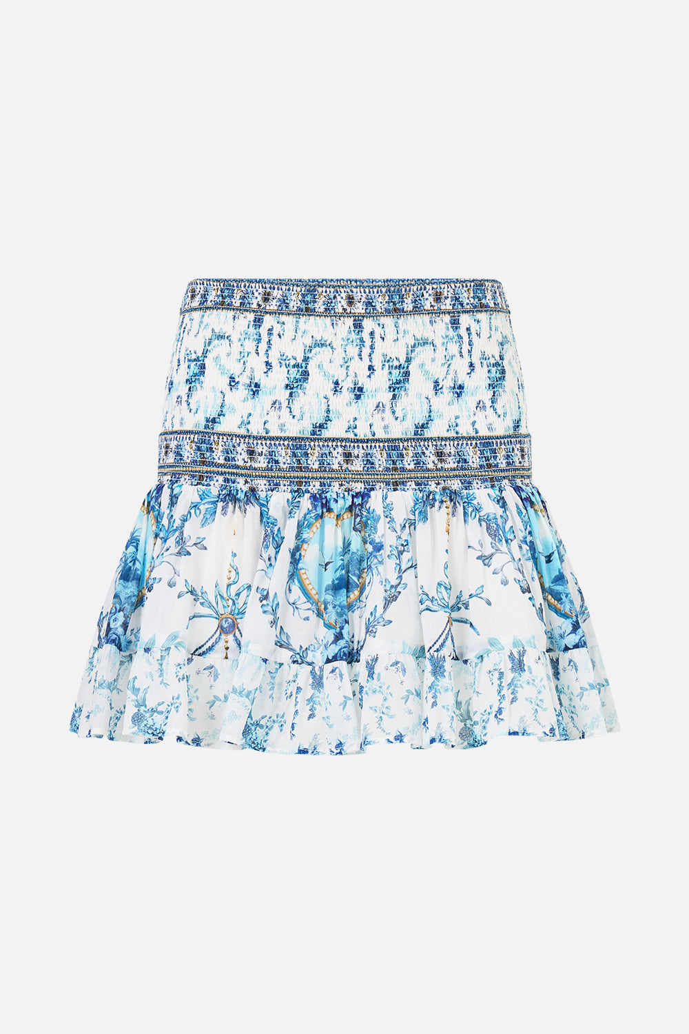 MNCAM131026140621578_3 CAMILLA Short Shirred Skirt the Porcelain Parlour - Image 3