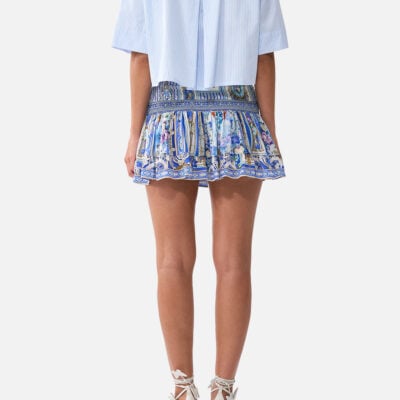 CAMILLA Short Shirred Skirt Ottoman Opulence - Image 2