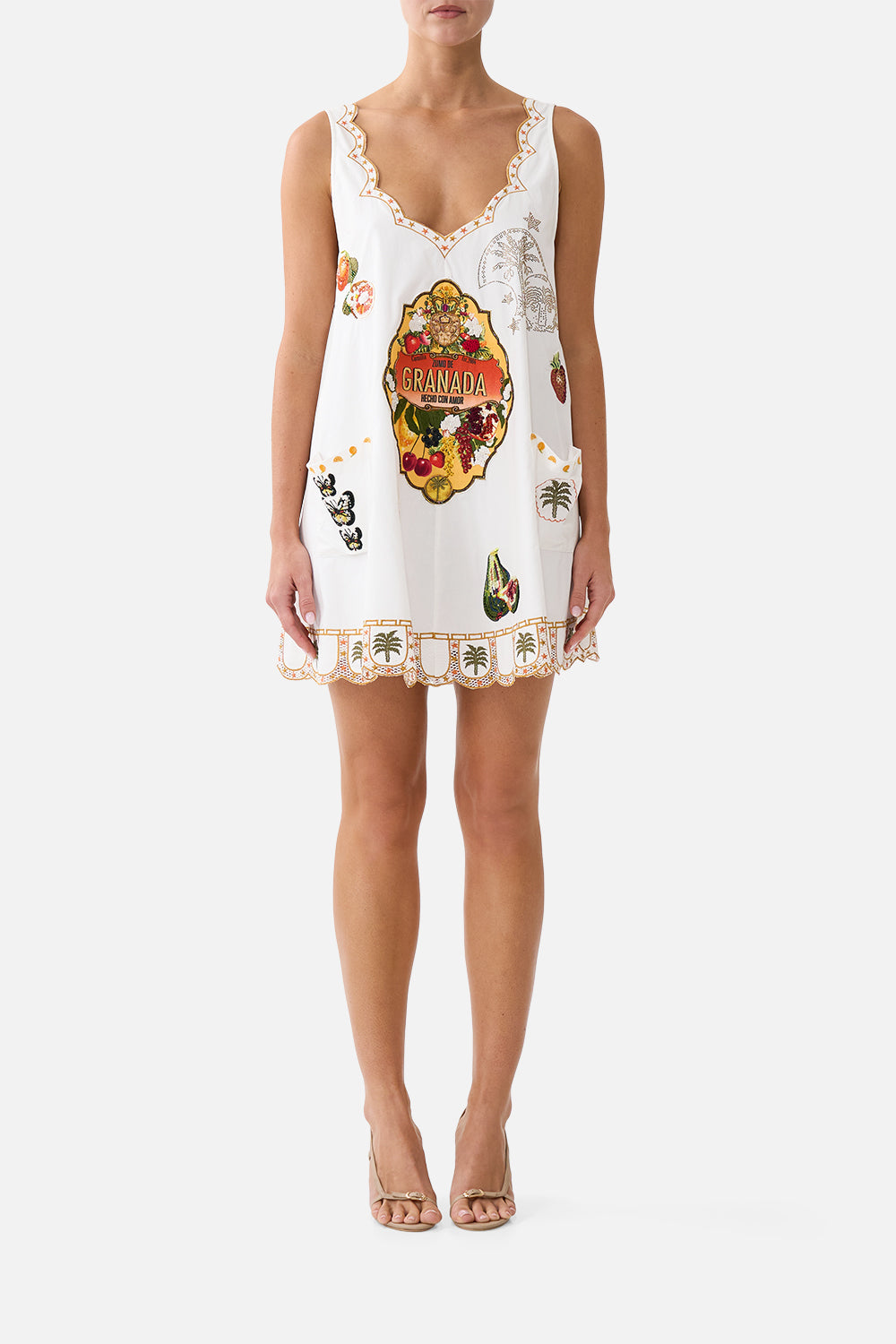 CAMILLA Short Pocket Dress With Low Back VA VA Vintage - Image 1