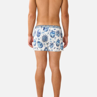 CAMILLA Short Length Boardshort With Elastic Waist the Porcelain Parlour - Image 2