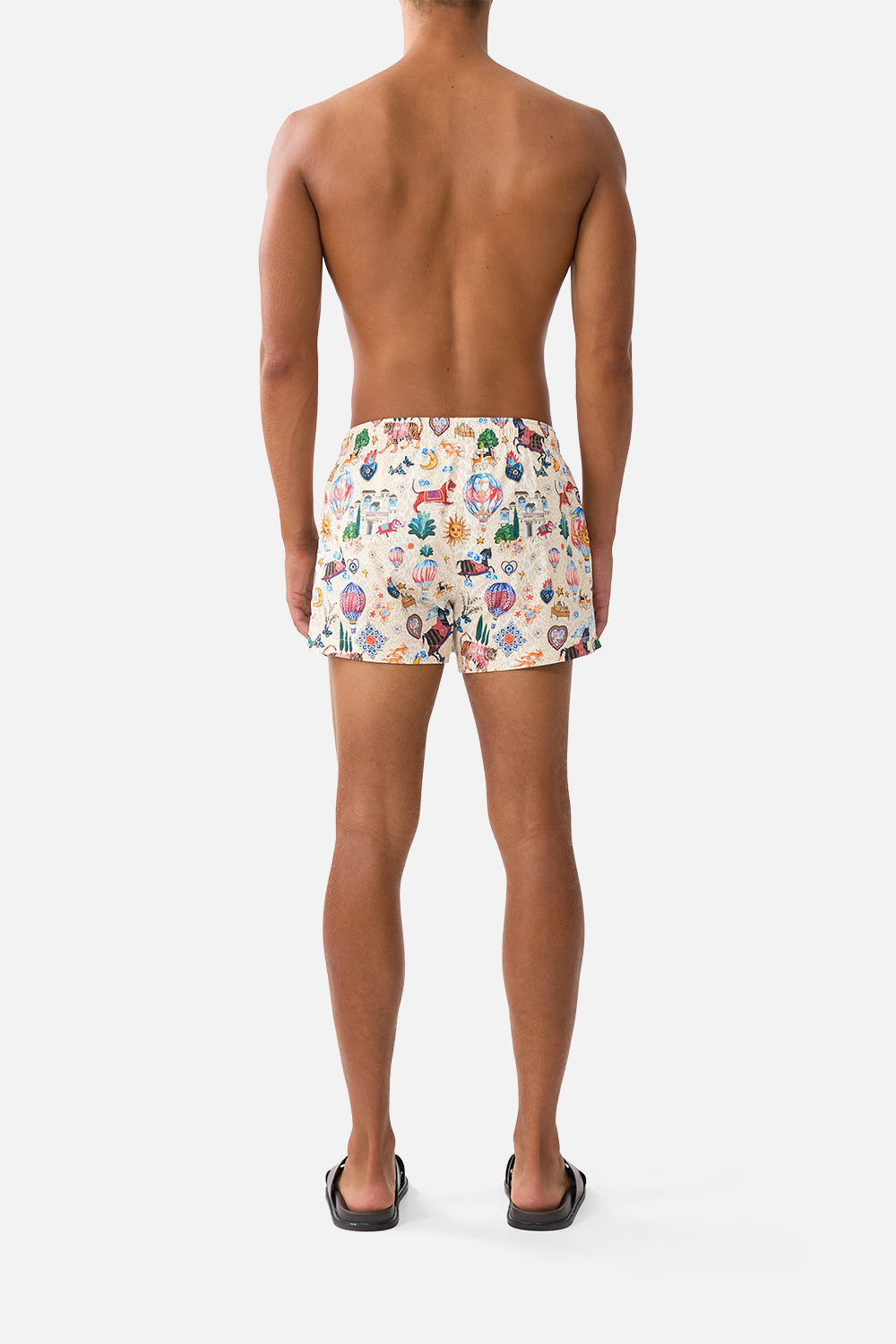 MNCAM131026140621585_2 CAMILLA Short Length Boardshort With Elastic Waist Kapadokya Kitsch - Image 2