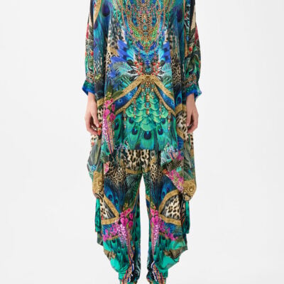 CAMILLA Short Kaftan With Cuff Animal Alchemy - Image 1