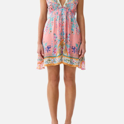 CAMILLA Short Flared Dress With Hardware Howdy Gaudi - Image 1