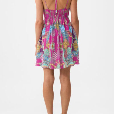 CAMILLA Short Flared Dress With Hardware Concubines, Sultans & Courtiers - Image 2