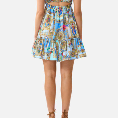 CAMILLA Short Dress With Jersey Bodice Verses - Image 2