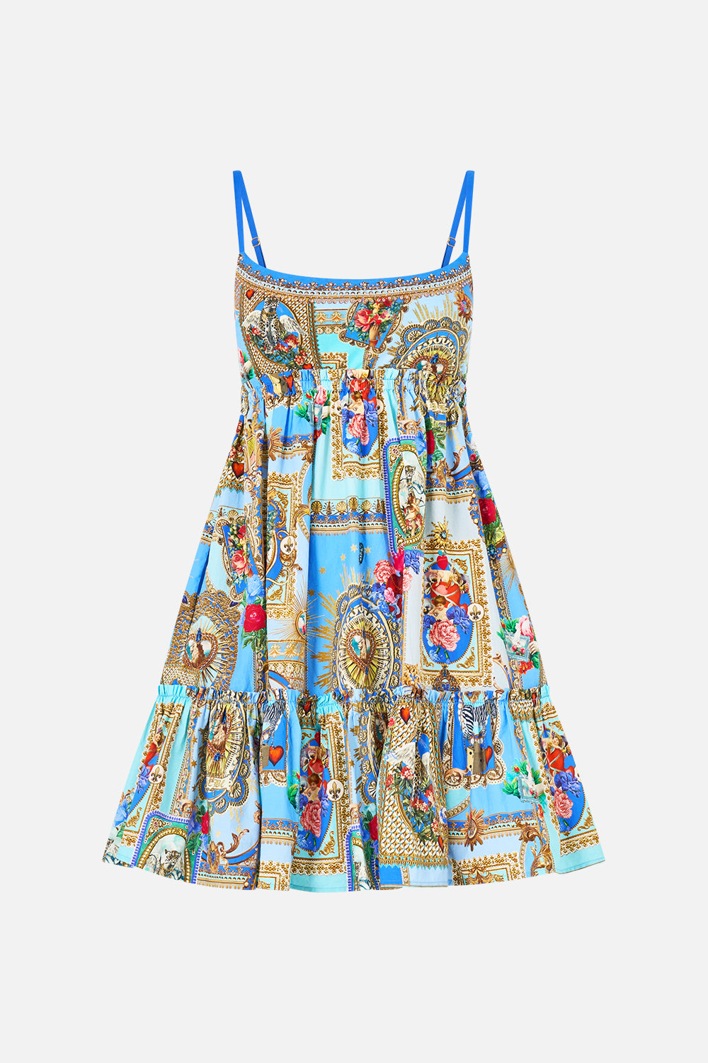MNCAM131026140621599_3 CAMILLA Short Dress With Jersey Bodice Verses - Image 3