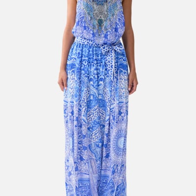 CAMILLA Shoestring Strap Jumpsuit the Bosphorous - Image 1