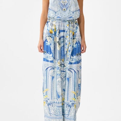 CAMILLA Shoestring Strap Jumpsuit DE Nada Granada - Image 1