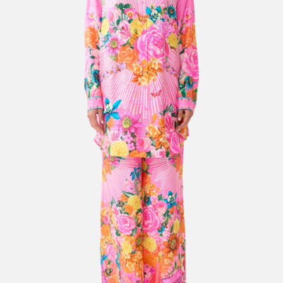 CAMILLA Shirt Tunic With Pockets Illustration Nation - Image 1