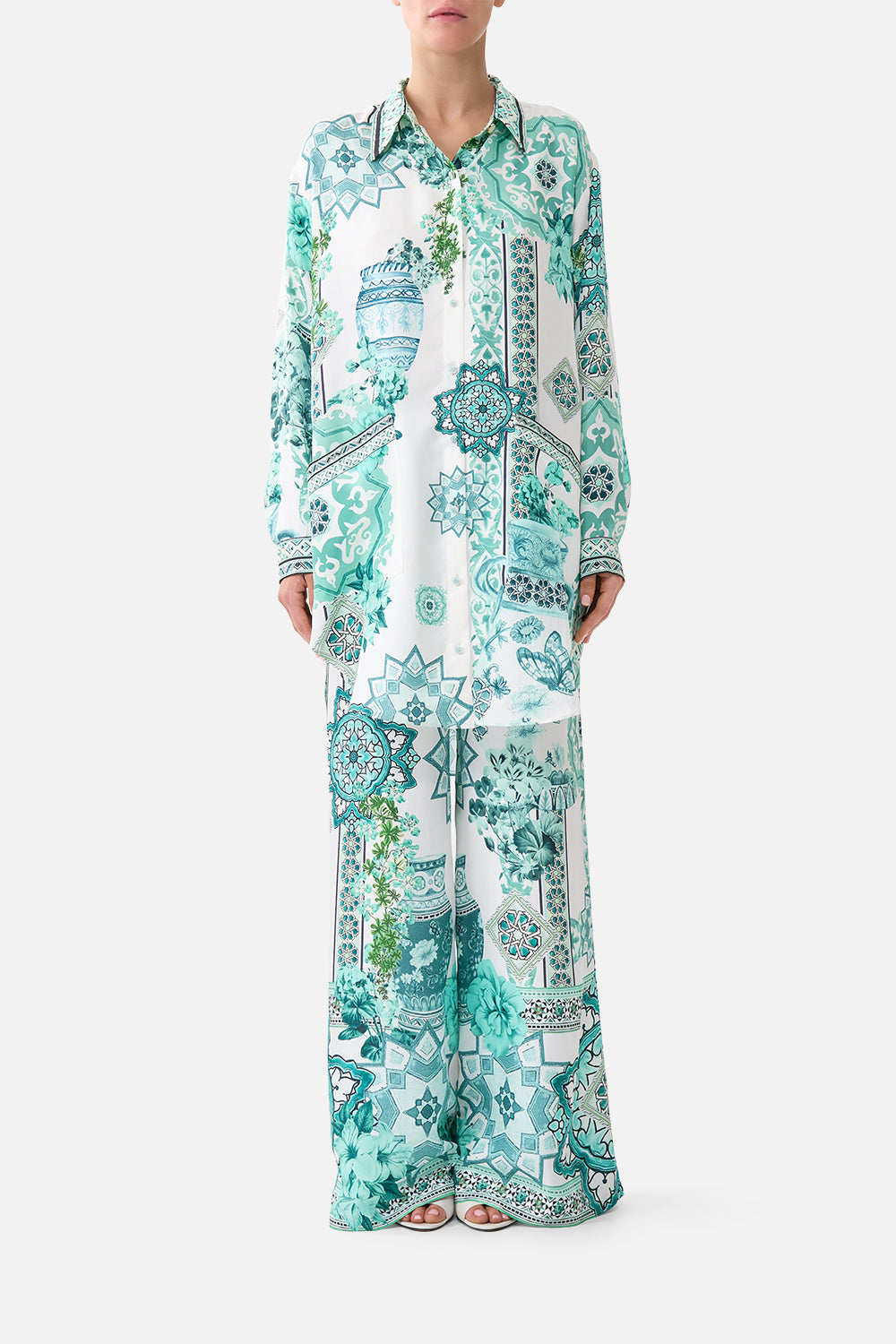 CAMILLA Shirt Tunic With Pockets Balearic Bebé - Image 1
