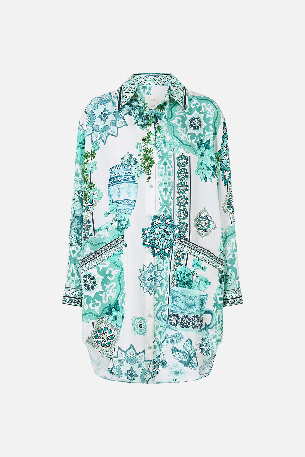 CAMILLA Shirt Tunic With Pockets Balearic Bebé - Image 3