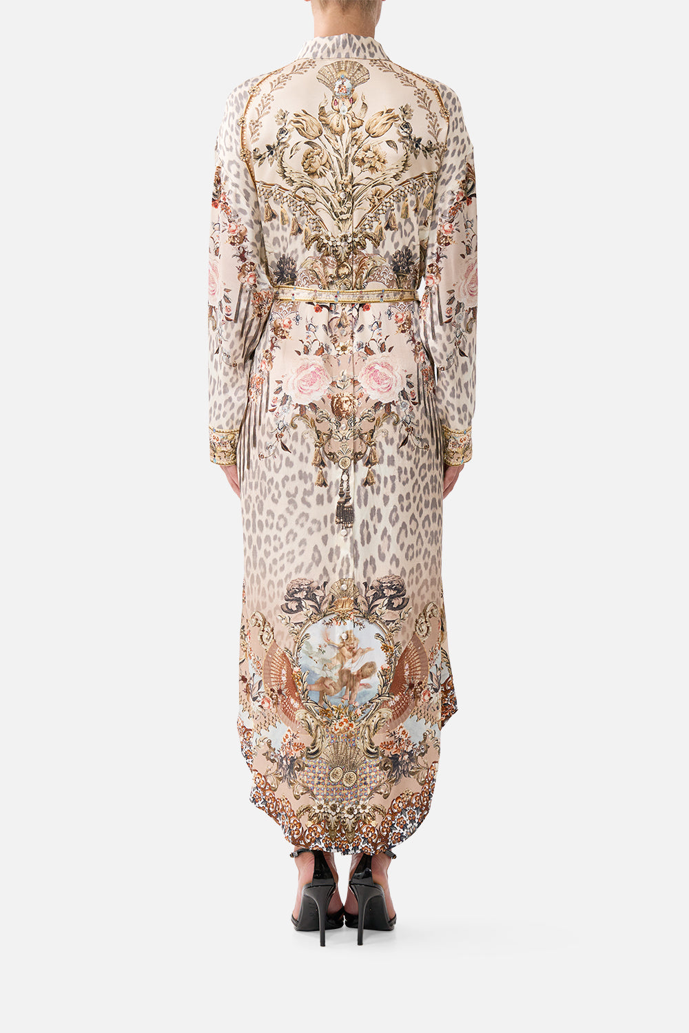MNCAM131026140621618_2 CAMILLA Shirt Dress With Back Button Detail Aranjuez Animalia - Image 2