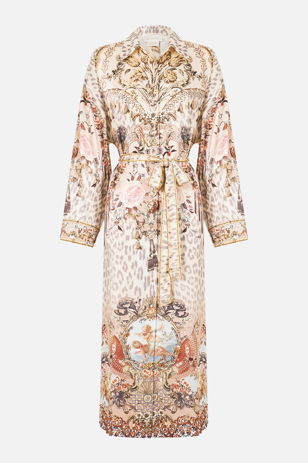 MNCAM131026140621618_3 CAMILLA Shirt Dress With Back Button Detail Aranjuez Animalia - Image 3