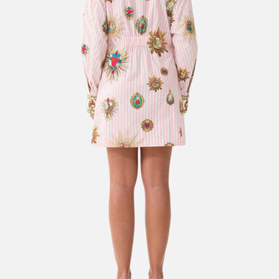 CAMILLA Shirt Dress With A Line Skirt Painted Prayers - Image 2