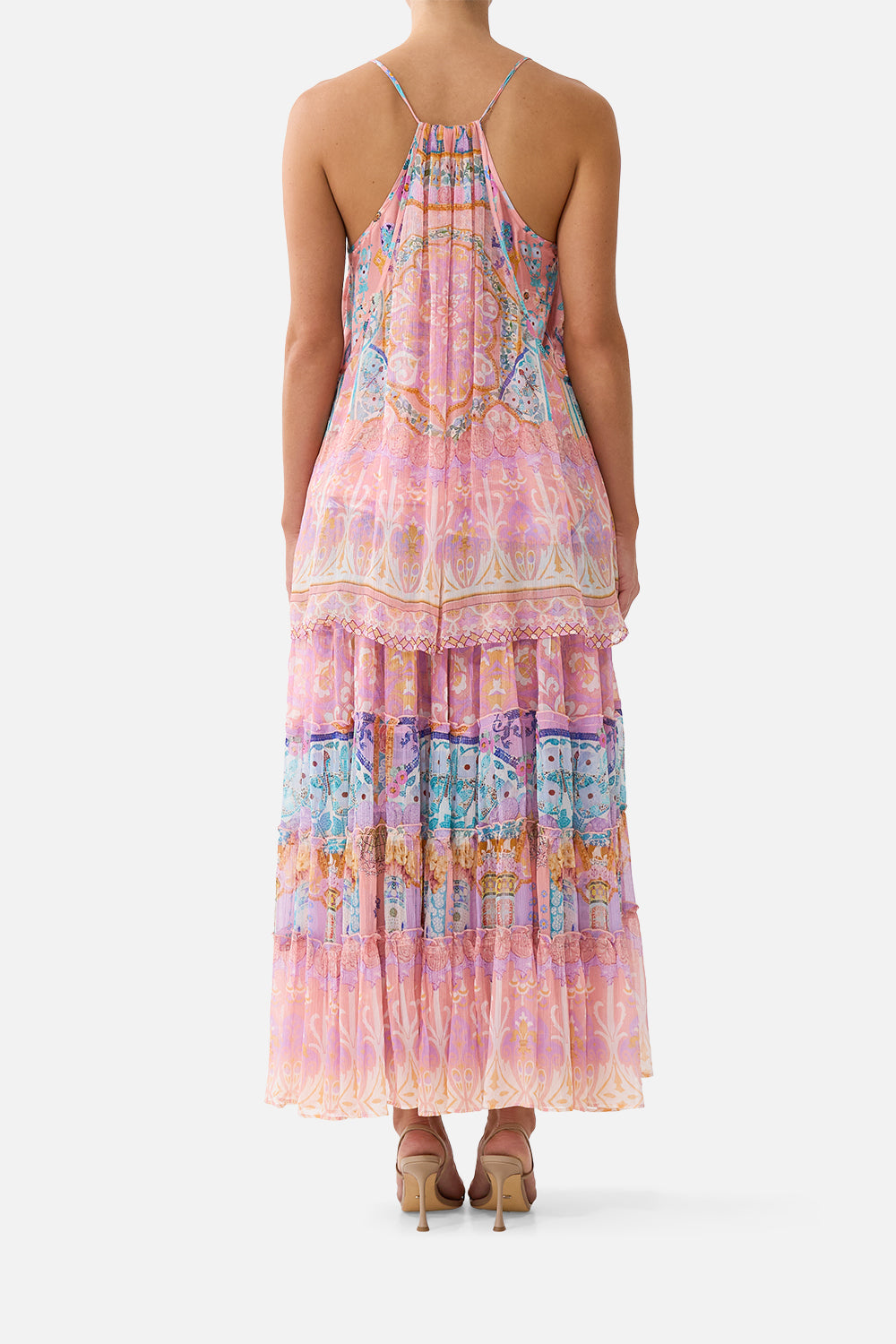 MNCAM131026140621624_2 CAMILLA Shirred Waist Tiered Circle Skirt Howdy Gaudi - Image 2