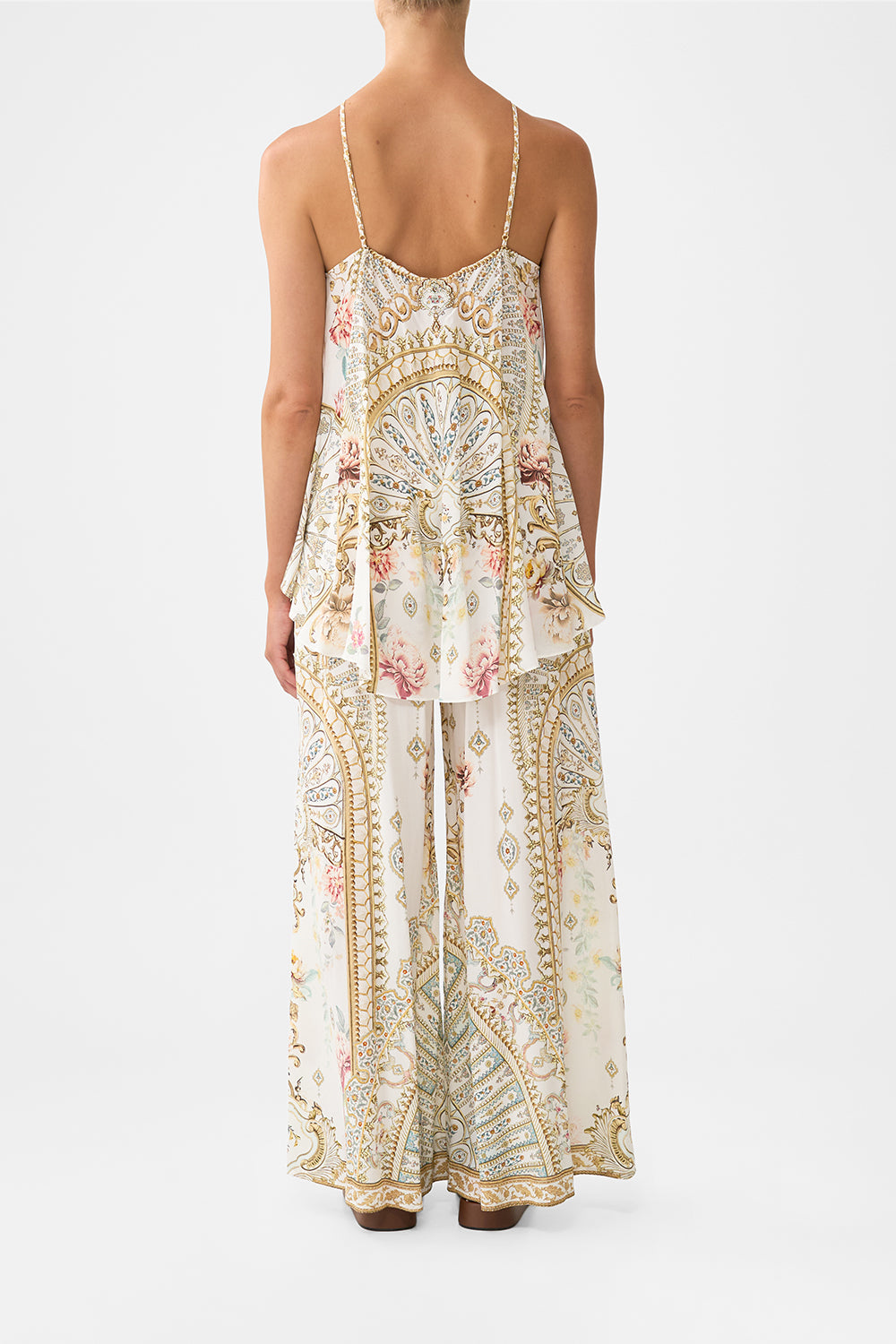 MNCAM131026140621626_2 CAMILLA Shirred Waist Pant Ottoman Dynasty - Image 2