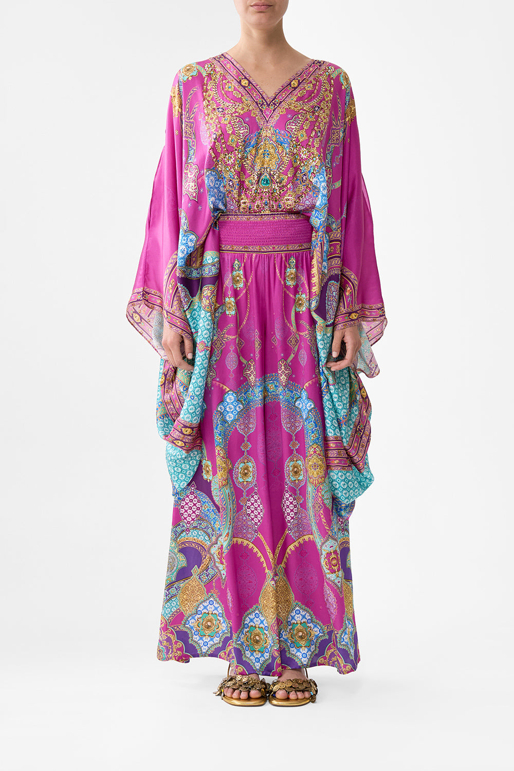 CAMILLA Shirred Waist Pant Concubines, Sultans & Courtiers - Image 1